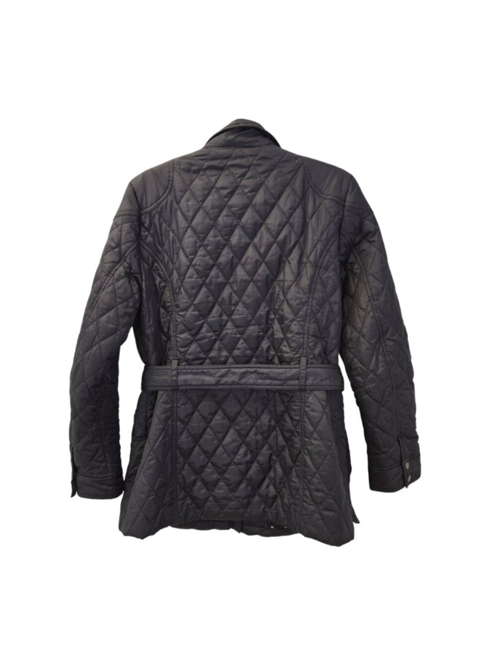 Banana Republic Factory Quilted Belted Jacket Size Large - Picture 2 of 8